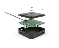 i-tec USB-C Dual Display Dock 1x DP 1x HDMI PD 100W+ zasilacz 100W - 708314 - zdjęcie 3